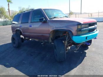  Salvage Chevrolet Tahoe