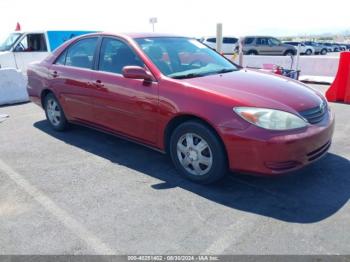  Salvage Toyota Camry