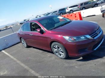  Salvage Honda Accord