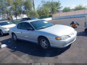  Salvage Chevrolet Monte Carlo