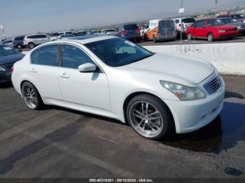  Salvage INFINITI G37