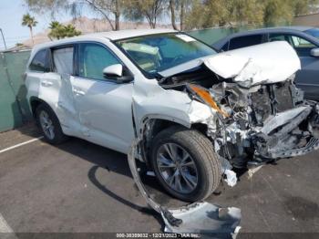  Salvage Toyota Highlander