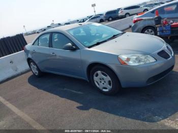  Salvage Pontiac G6