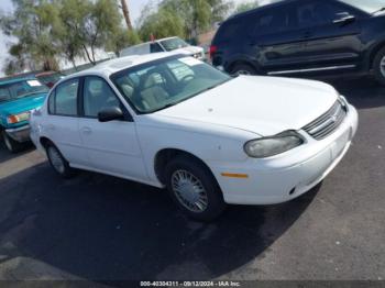  Salvage Chevrolet Malibu