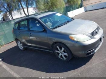  Salvage Toyota Matrix