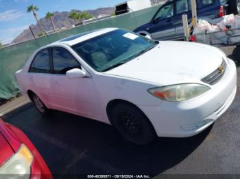  Salvage Toyota Camry