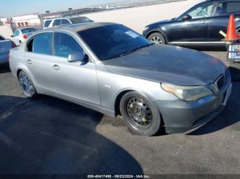  Salvage BMW 5 Series