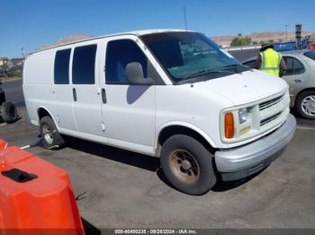  Salvage Chevrolet Chevy Van