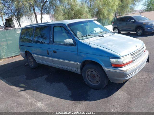  Salvage Plymouth Grand Voyager