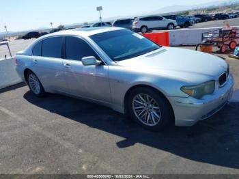  Salvage BMW 7 Series