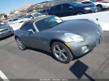  Salvage Pontiac Solstice