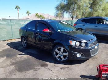  Salvage Chevrolet Sonic