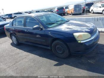  Salvage Chevrolet Malibu