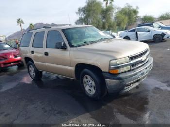  Salvage Chevrolet Tahoe