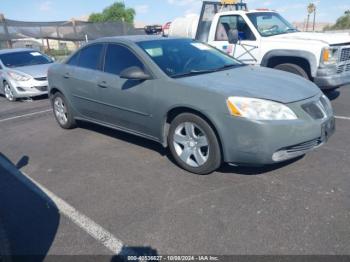  Salvage Pontiac G6