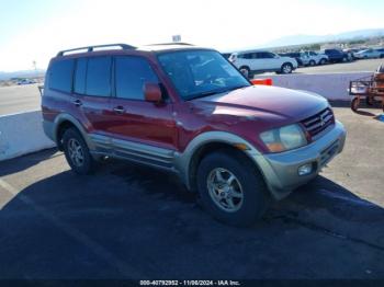  Salvage Mitsubishi Montero