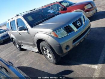  Salvage Nissan Pathfinder