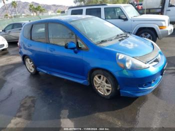  Salvage Honda Fit