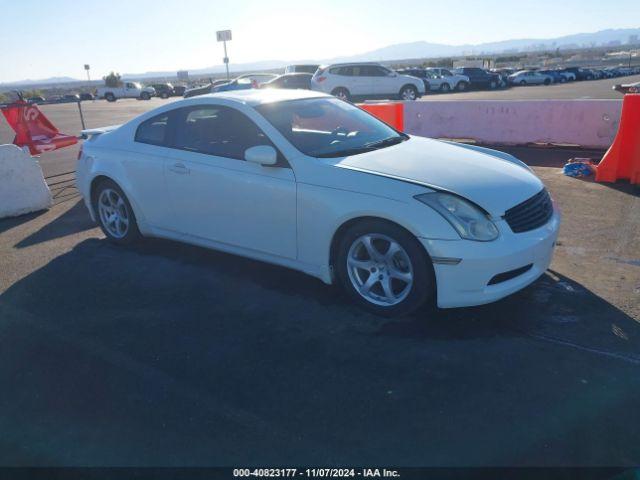  Salvage INFINITI G35