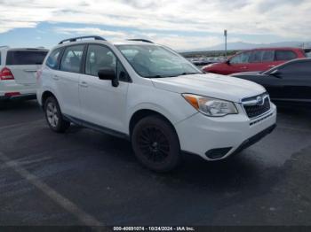  Salvage Subaru Forester