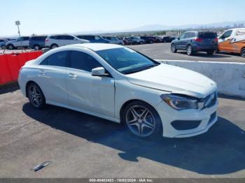  Salvage Mercedes-Benz Cla-class