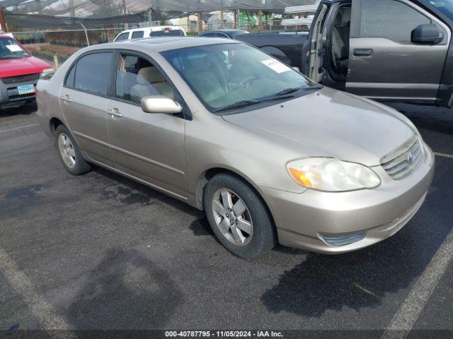  Salvage Toyota Corolla