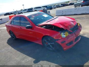  Salvage Mercedes-Benz C-Class