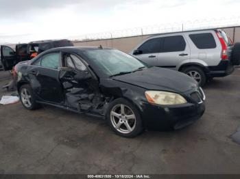  Salvage Pontiac G6