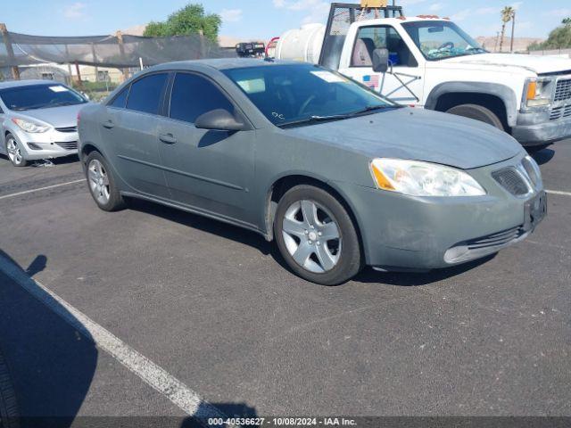  Salvage Pontiac G6