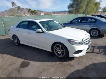  Salvage Mercedes-Benz E-Class