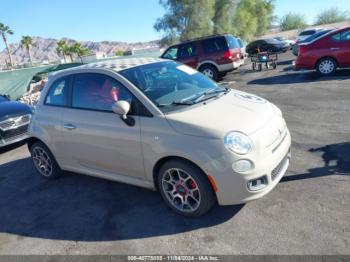  Salvage FIAT 500