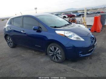  Salvage Nissan LEAF