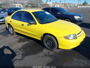  Salvage Chevrolet Cavalier