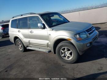  Salvage Mitsubishi Montero