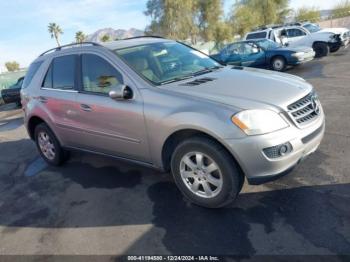  Salvage Mercedes-Benz M-Class