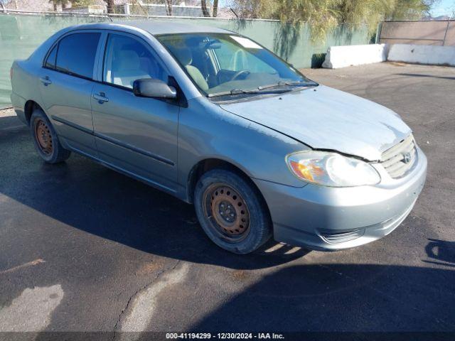  Salvage Toyota Corolla