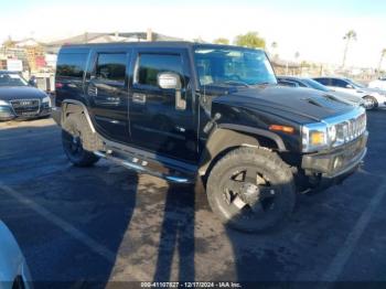  Salvage HUMMER H2 Suv