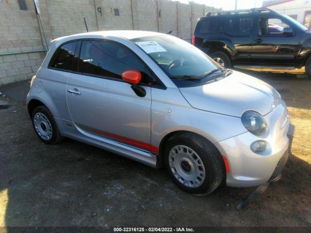  Salvage FIAT 500e