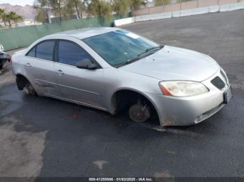  Salvage Pontiac G6