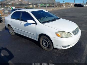  Salvage Toyota Corolla