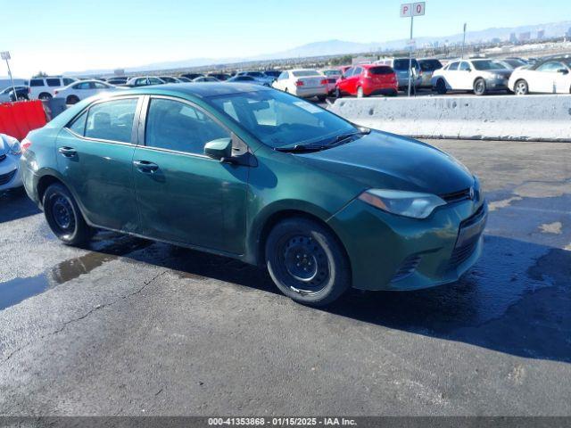  Salvage Toyota Corolla