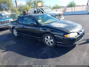  Salvage Chevrolet Monte Carlo