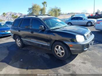  Salvage Hyundai SANTA FE