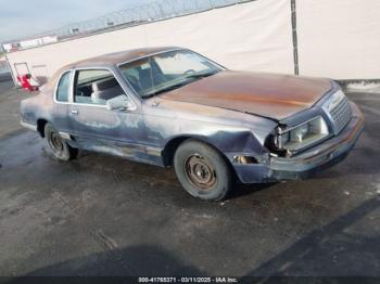  Salvage Ford Thunderbird