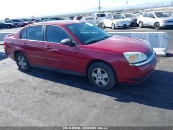  Salvage Chevrolet Malibu