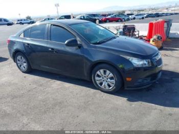  Salvage Chevrolet Cruze