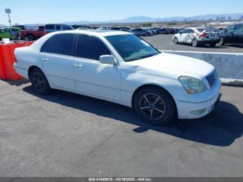  Salvage Lexus LS