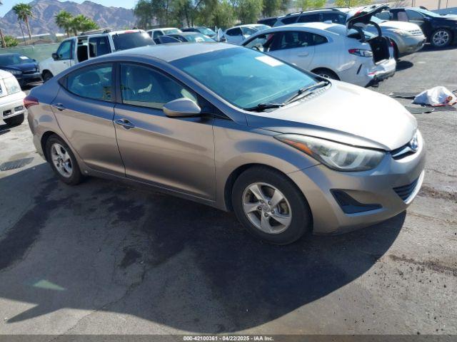  Salvage Hyundai ELANTRA