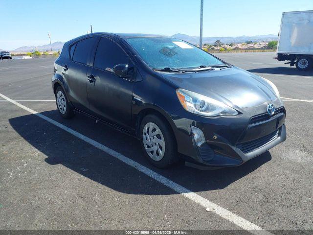  Salvage Toyota Prius c