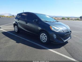  Salvage Toyota Prius c